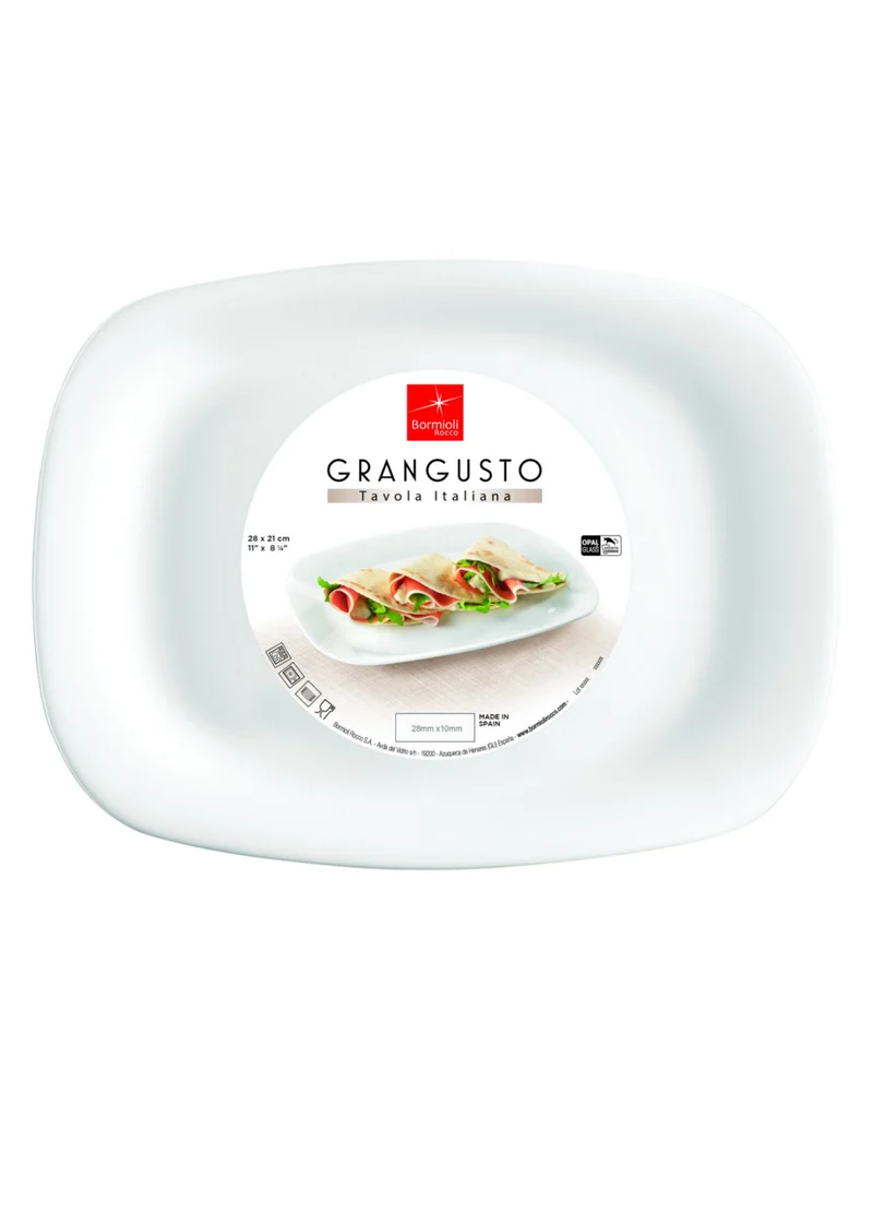 Bormioli Rocco Grangusto Piatto Piadina cm 28x21
