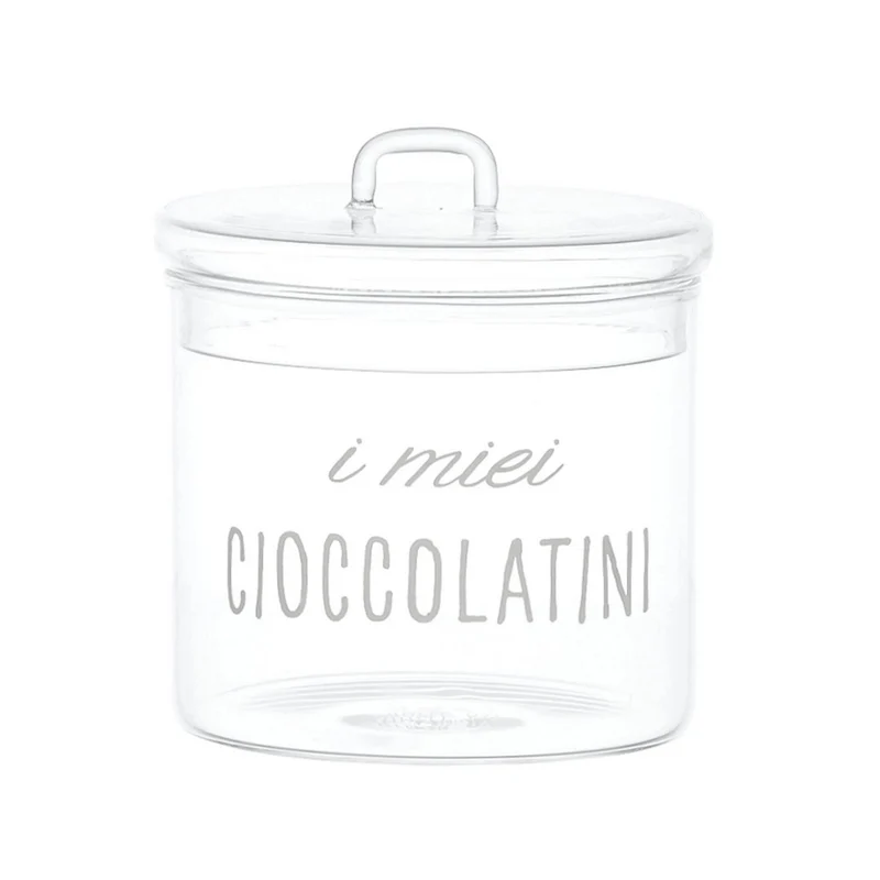 Barattolo in Vetro " I miei cioccolatini "