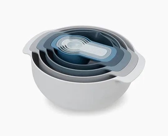 Nest 9 Plus, set compatto / 9PZ - ciotole, misurini, setaccio e colino