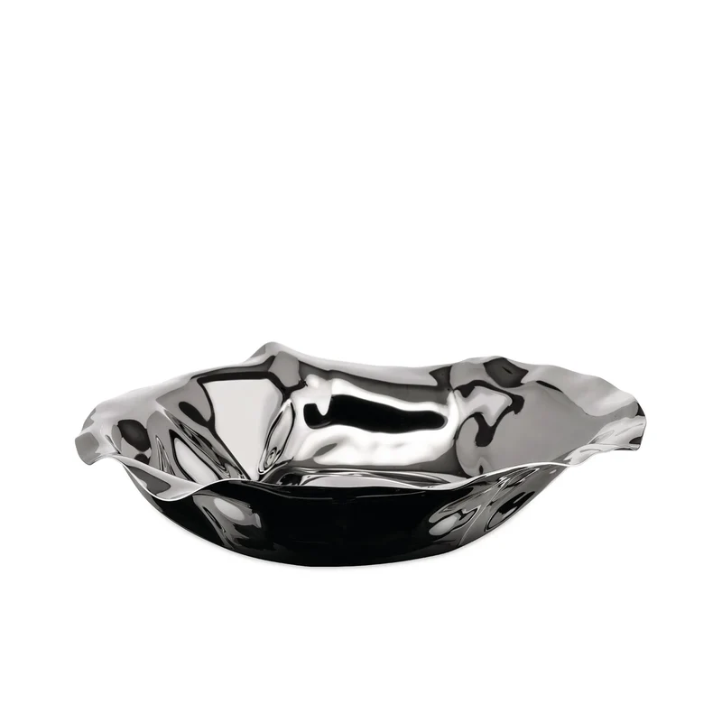 Alessi Sarrià Cestino Portafrutta, Acciaio Lucido