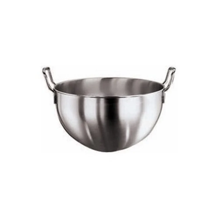 Bastardella inox ø cm.40 h.21.5 lt.18 manici fissi