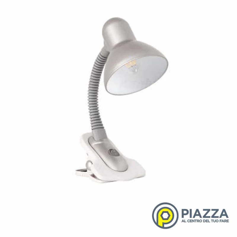 SUZI LAMPADA DA TAVOLO SILVER E27