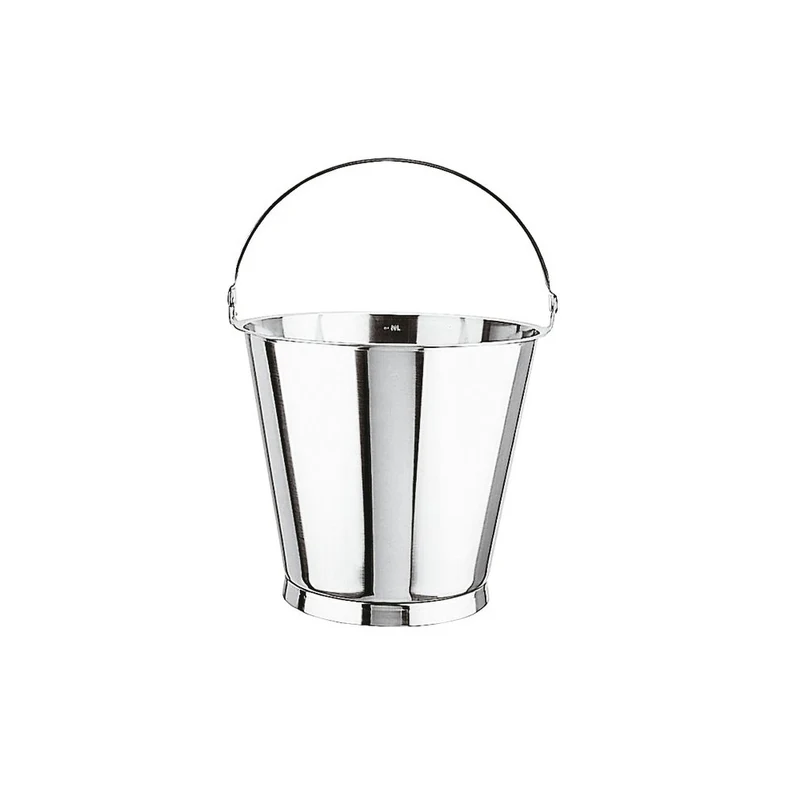 Secchio inox graduato ø cm.31 lt.12 con base
