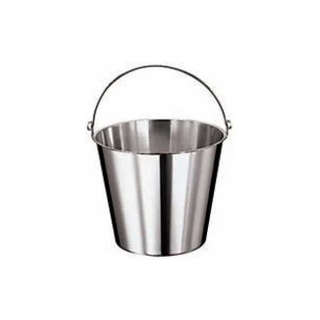 Secchio inox graduato ø cm.31 lt.12