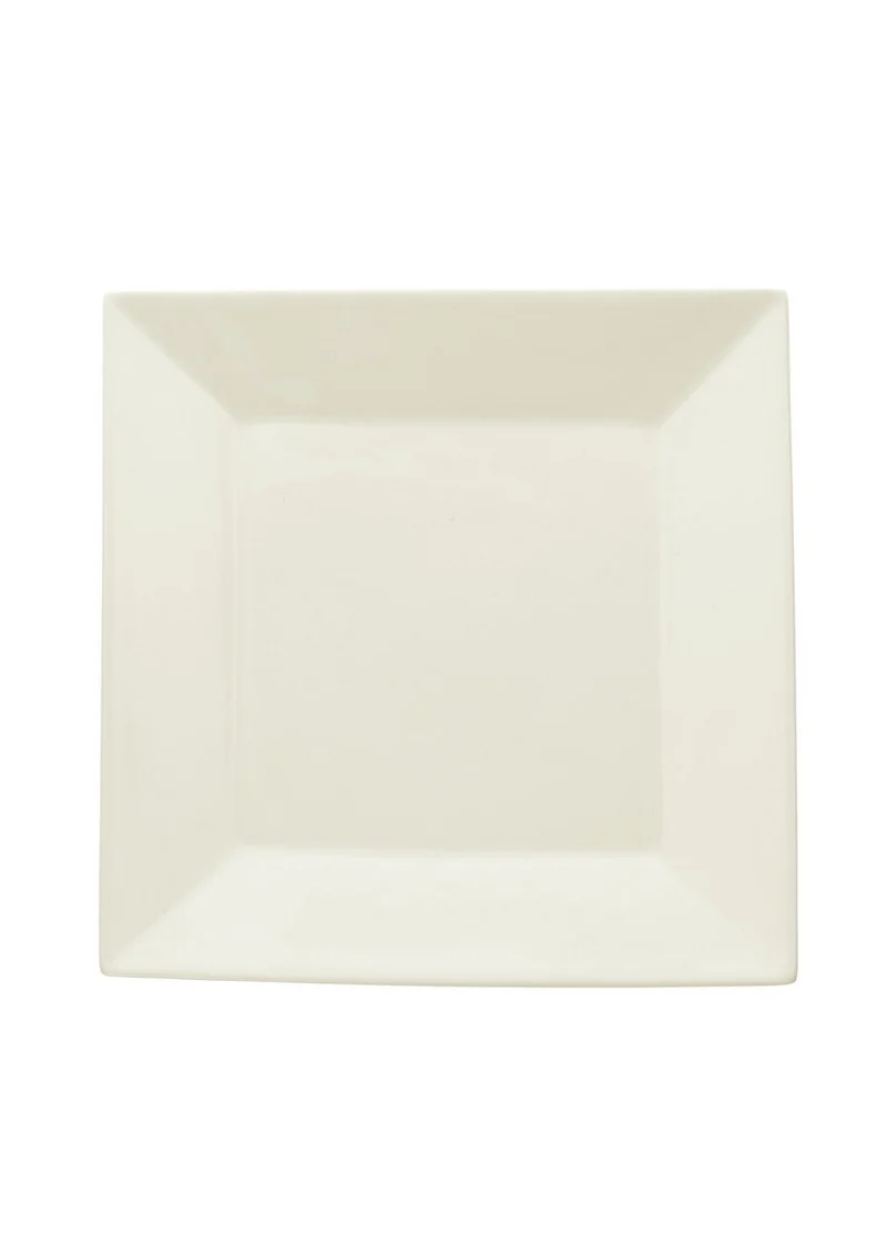 PLAIN BIANCO PIATTO QUADRO 25X25 K6 TOG