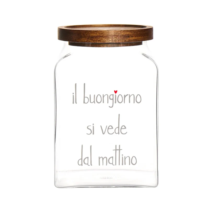 Barattolo "Il buongiorno si vede dal mattino"