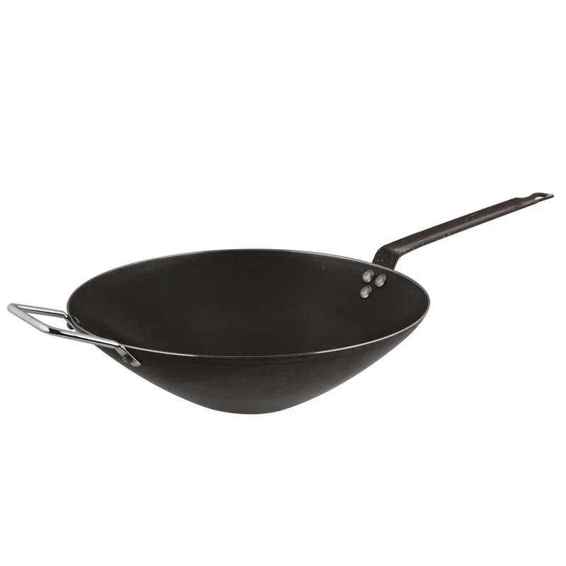 Wok ferro blu ø cm.32