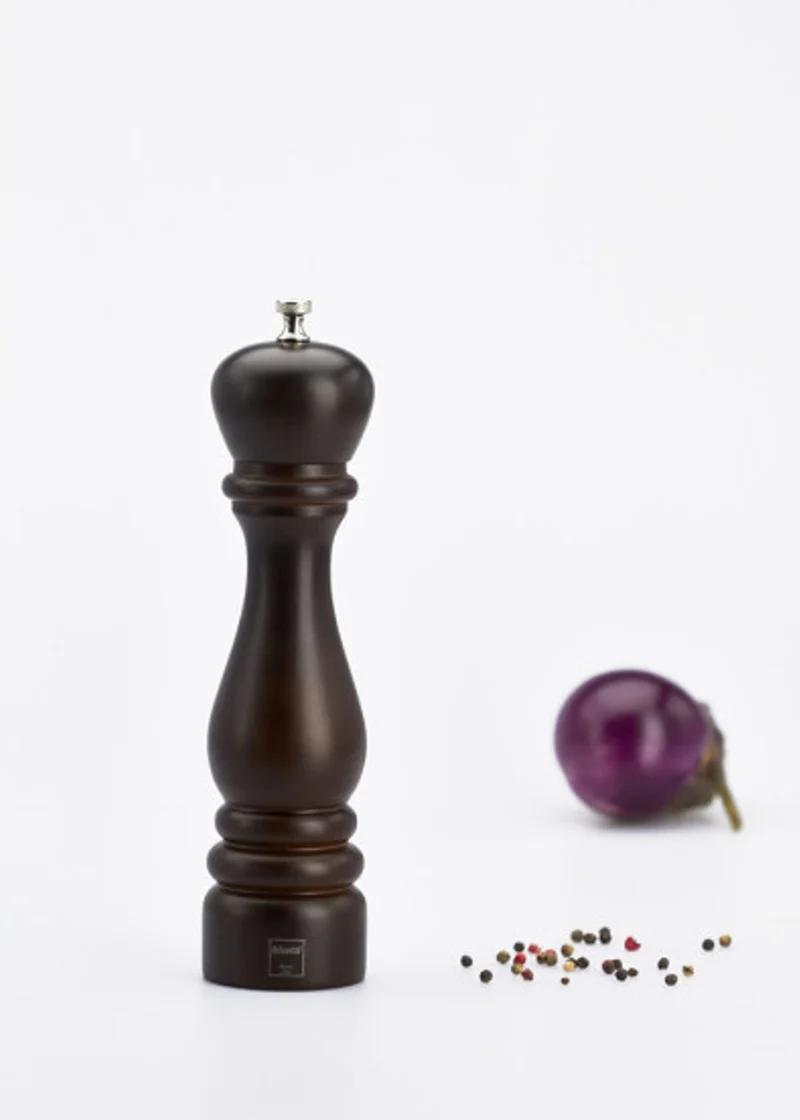 Bisetti Macina Pepe Roma Legno tinto Noce h. 22,5