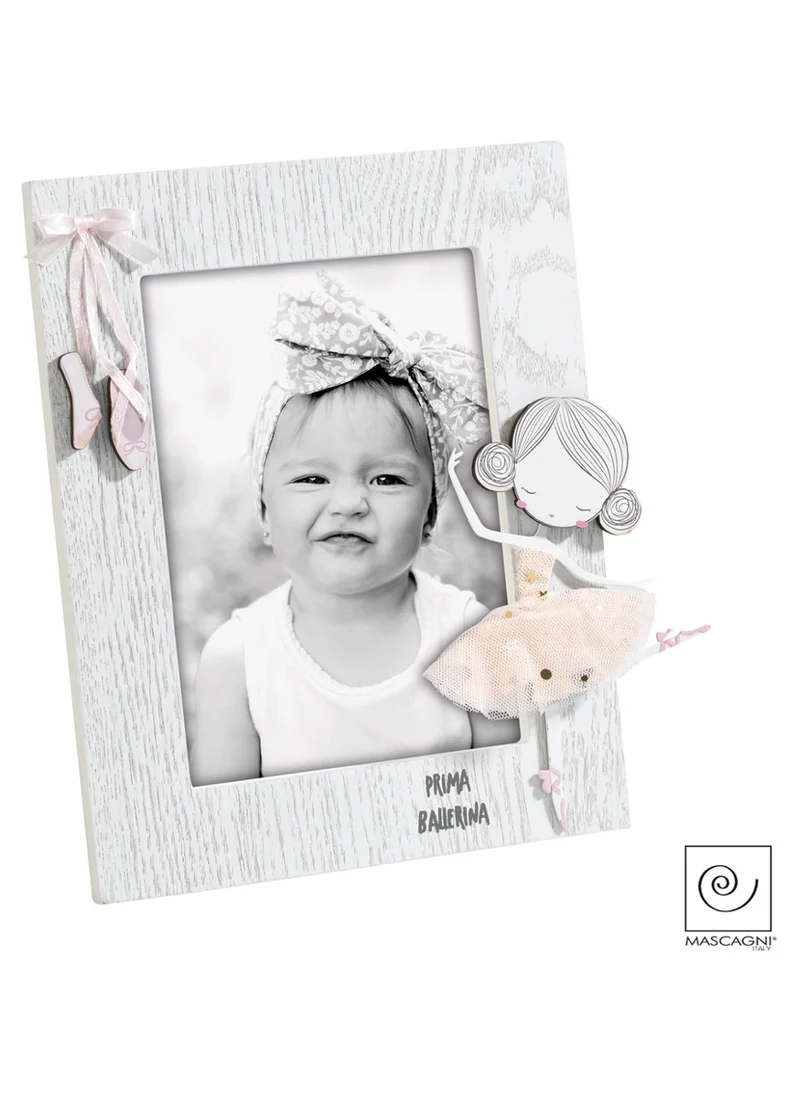 Mascagni Cornice A1100 Portafoto Bimba Prima Ballerina cm13X18