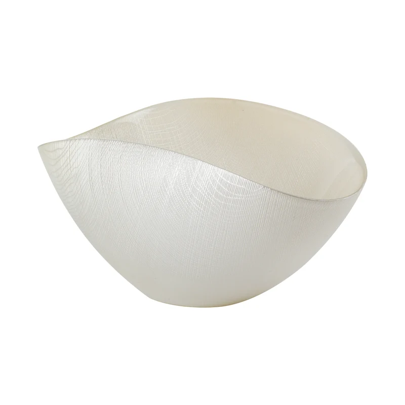 Burano Coppa - 38x11 cm Bianco Perla