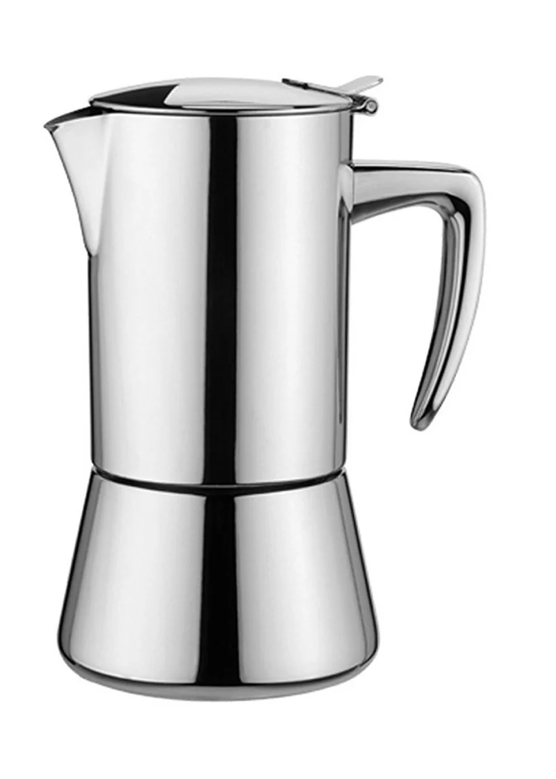 Forever Caffettiera Moka Miss Diamond Inox Induzione Tazze 6