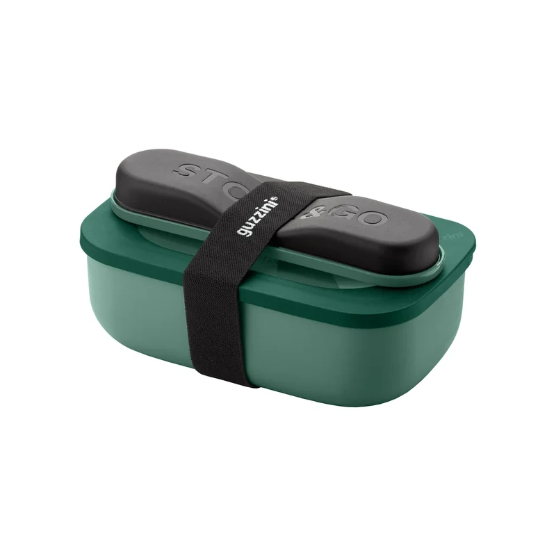 STORE&GO - LUNCH BOX CON CONTENITORE - British racing green