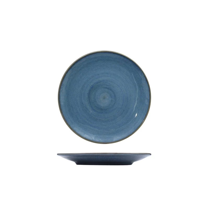 NUAGES OCEAN - PIATTO FRUTTA COUPE CM 22,5 STONEWARE REACTIVE