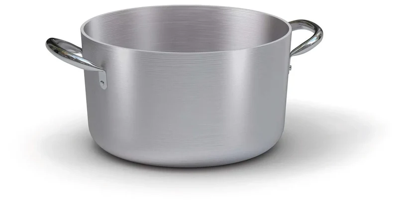 Casseruola media 2 maniglie in Alluminio - 24 cm