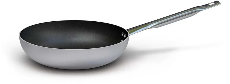 Padella svasata alta 1 manico in Alluminio - 40 cm
