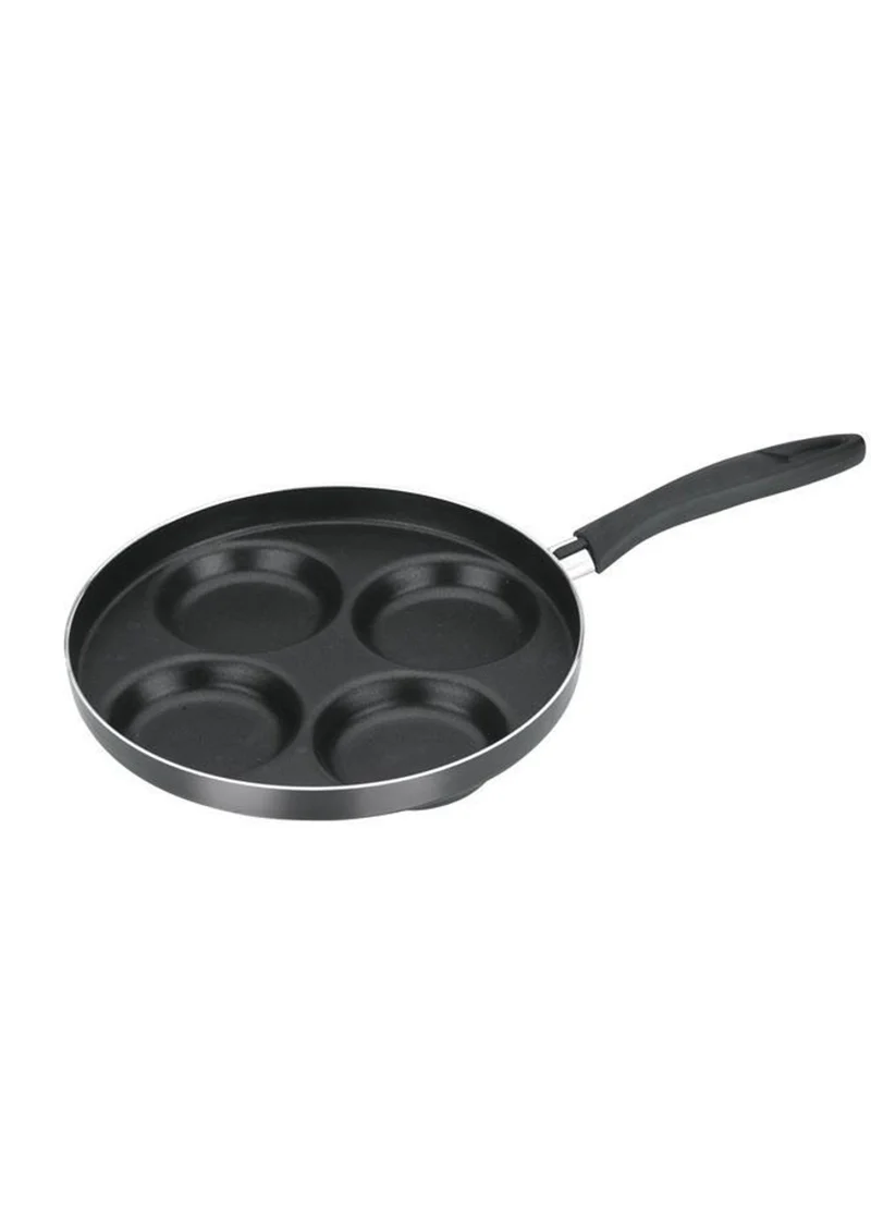 Tescoma Padella Antiaderente per Pancakes Hamburger Uova al Tegamino 4 Cerchi