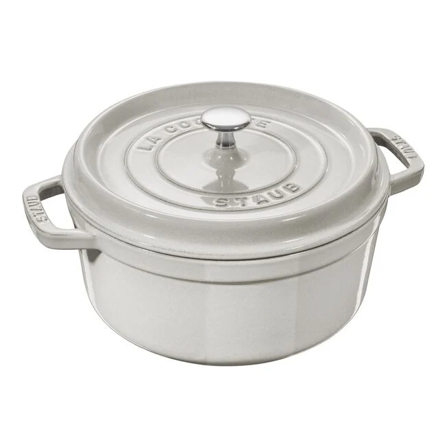 Cocotte rotonda - 26 cm, Tartufo Bianco