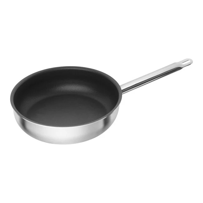 PRO Padella in Acciaio Inox 18/10 - 26 cm, Duraslide Ultra