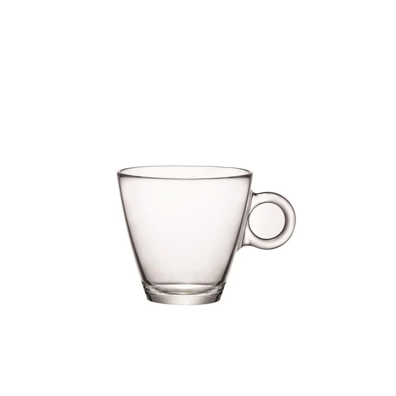 Tazza caffe' senza piatto vetro easy bar cl.10 bormioli rocco