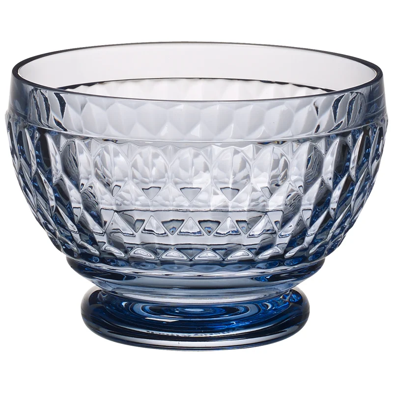 BOSTON Coppetta macedonia - Blu, 250 ml, cristallo