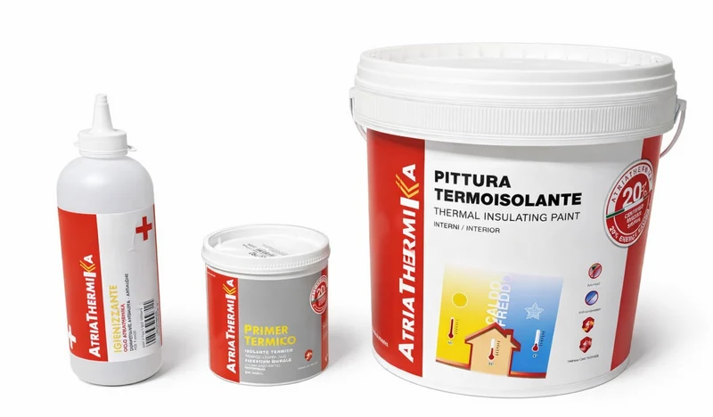 Kit Atriathermika - Igienizzante + Primer + Pittura