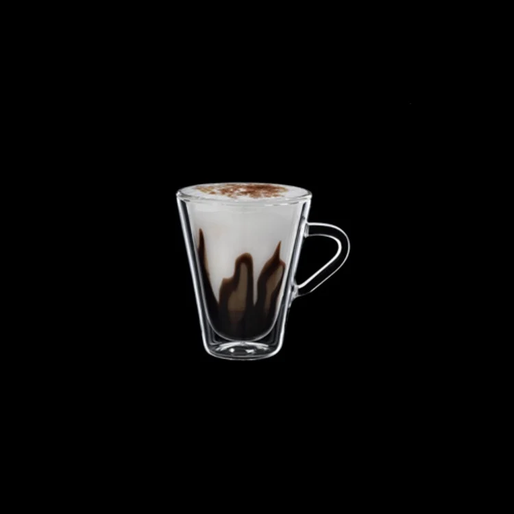 Tazza caffe' senza piatto vetro espressino cl.10.5 bormioli luigi