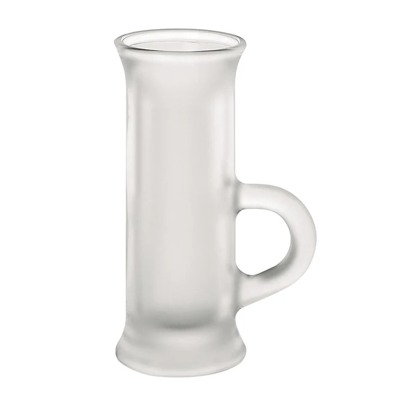 Bicchiere vodka cl.4.5 polo satinato con manico borgonovo