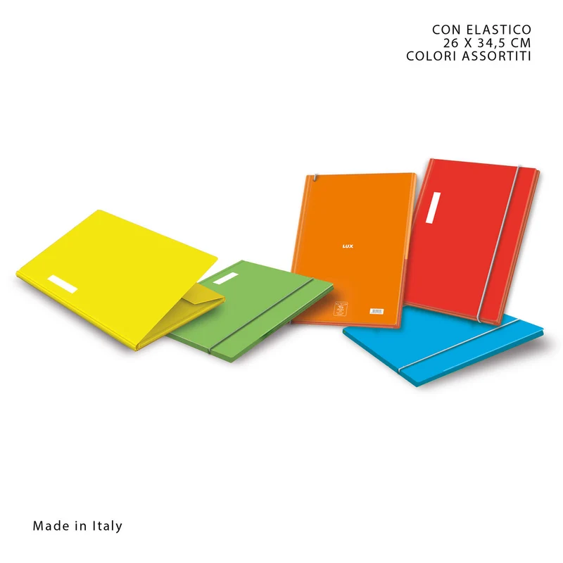 Pigna Cartella con Elastico Lux