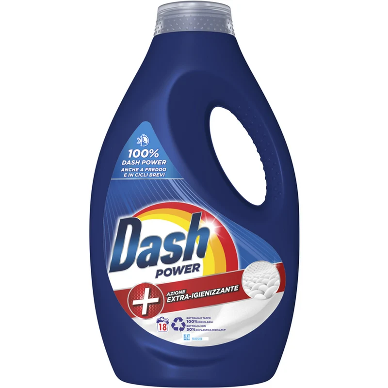 Dash Detersivo lavatrice 2pack liquido 18 lv