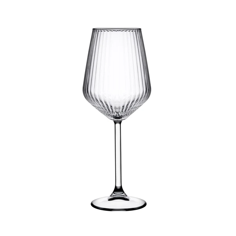 Calice allegra focus cl.35 vino bianco effetto ottico pasabahce