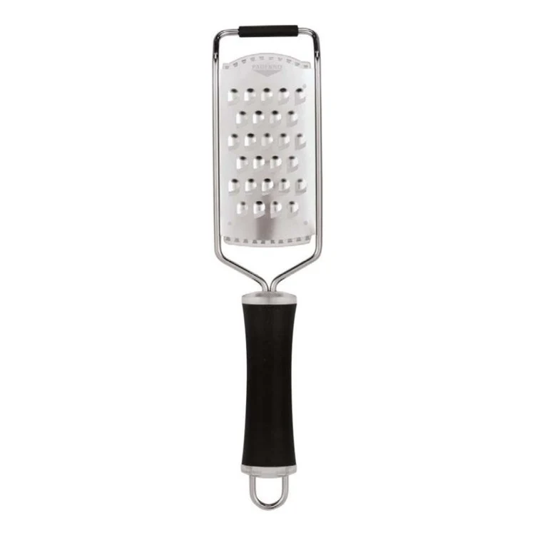Grattugia inox cm.7.7x13.3 lunghezza totale cm.30 27 tagli