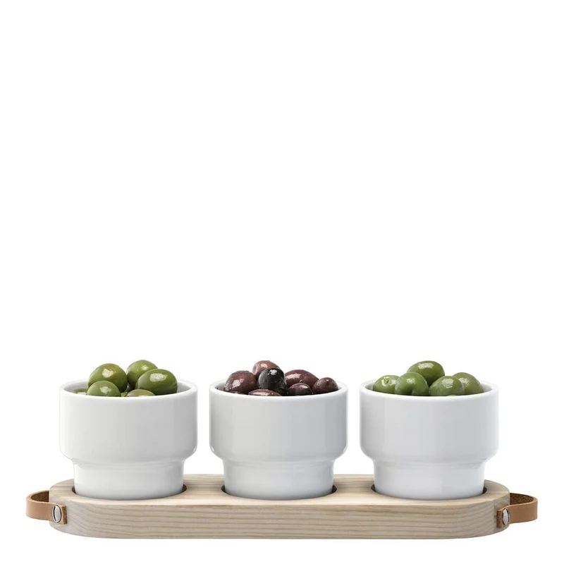 Lsa International P279-00-516 Set Per Tapas In Porcellana