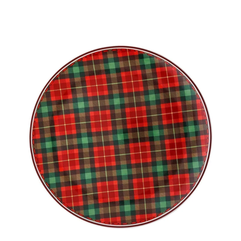 Hutschenreuther Piatto Per Biscotti 02471-725982-12784 Rosso Verde