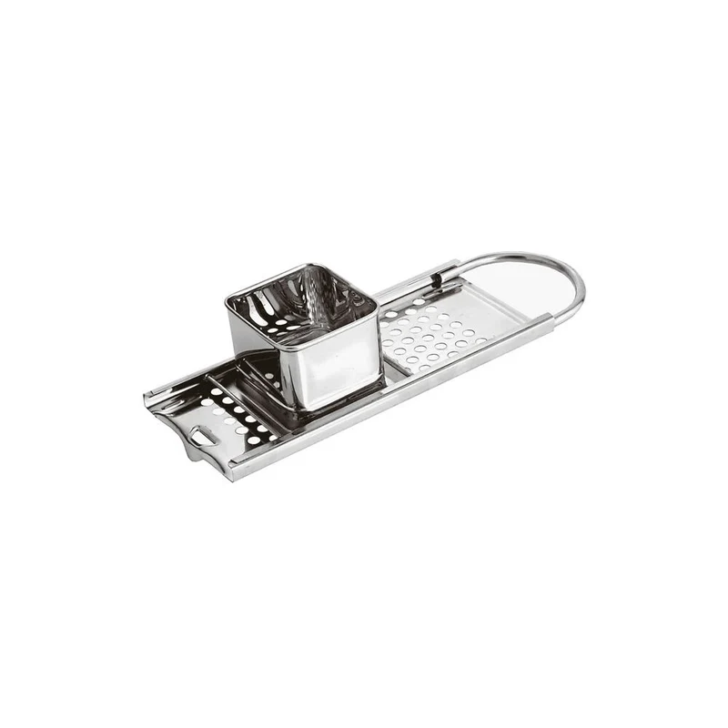Grattugia inox con carrello per spatzle