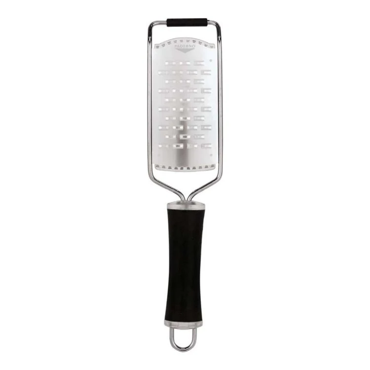 Grattugia inox cm.7.7x13.3 lunghezza totale cm.30 35 tagli