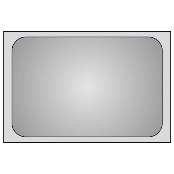 Bacinella Gastronorm 1/1 in acciaio inox 18/10 - H 6,5 CM / 9 L