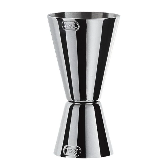 Misurino Jigger doppio in acciaio inox 18/10 - 2-4 CL