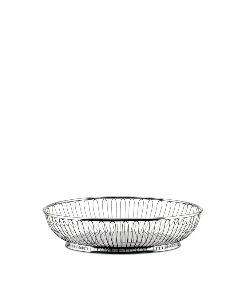 Cestino a filo ovale - Acciaio Inox 18/10