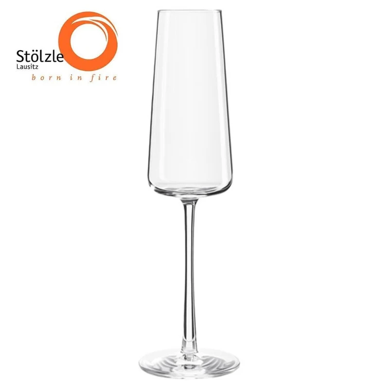 Stolzle lausitz power calice flute champagne cl.24