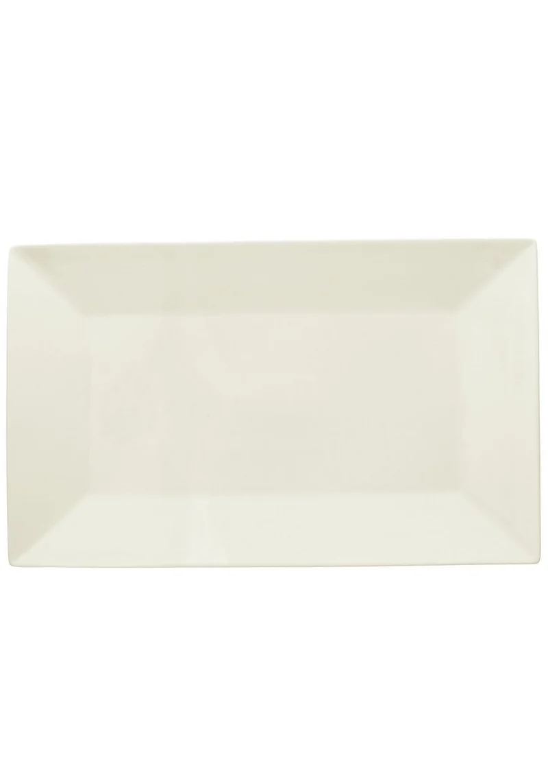 Tognana Plain Bianco Piatto Piano Rettangolare cm 33X10