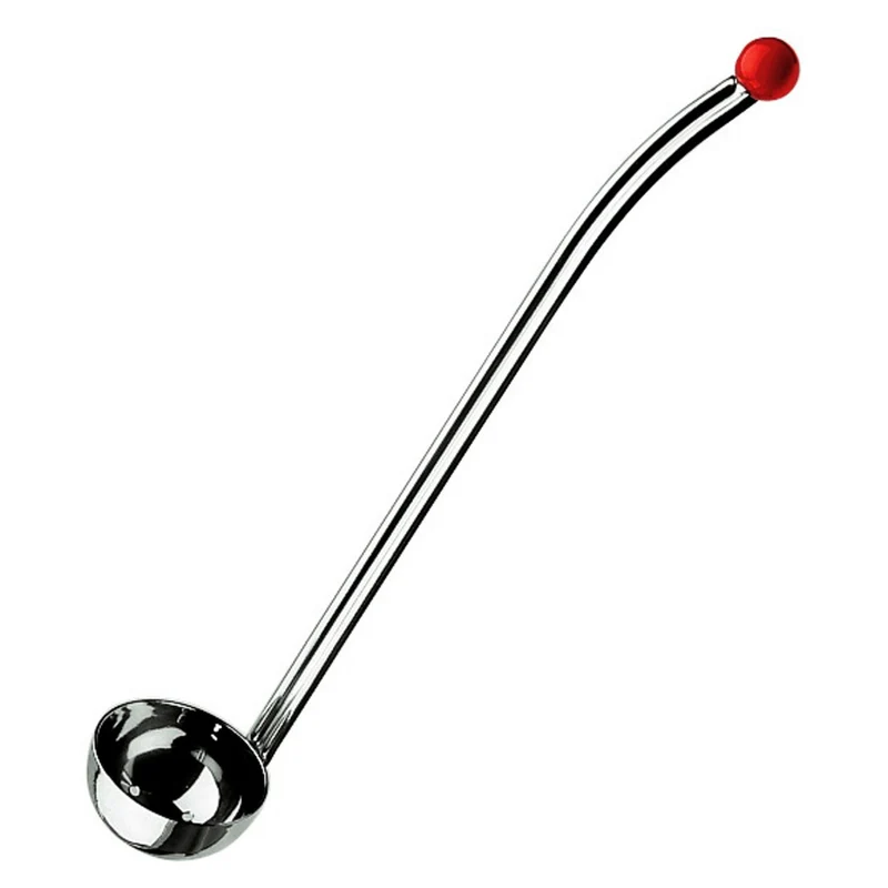 Mestolino inox ciliege ø cm.4 lungo cm.23 piazza