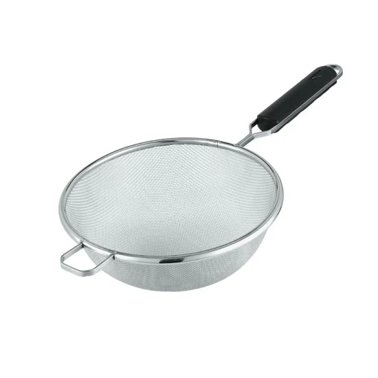 Colino inox a rete cm.20 manico abs