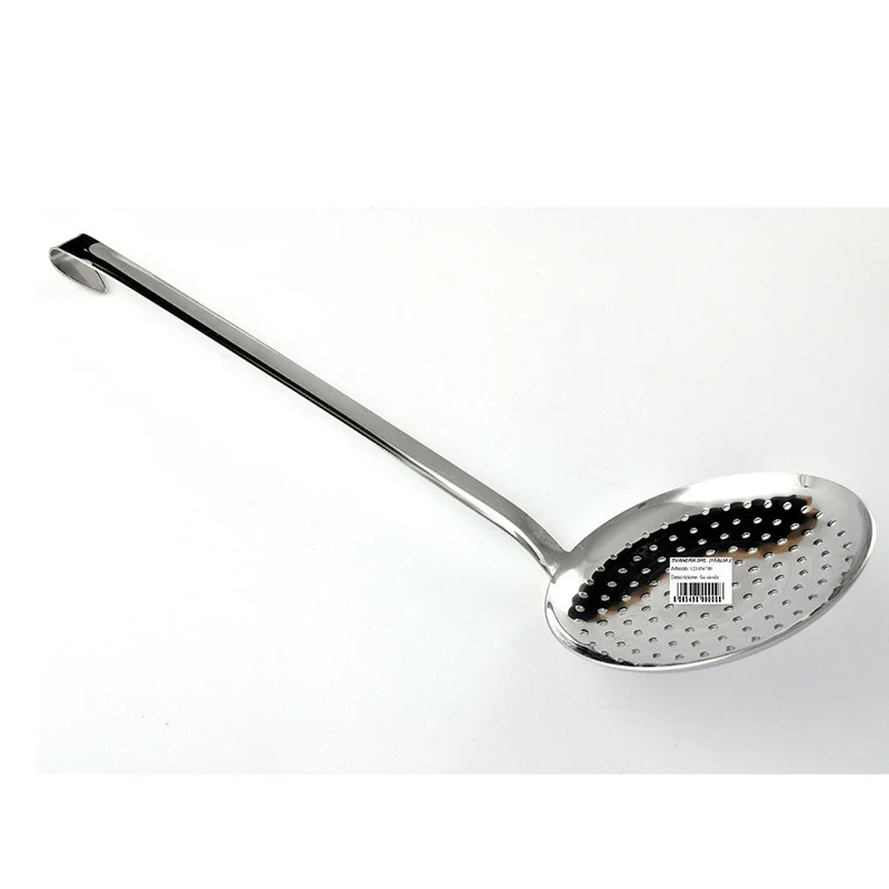 Schiumarola inox unipezzo pesante cm.13