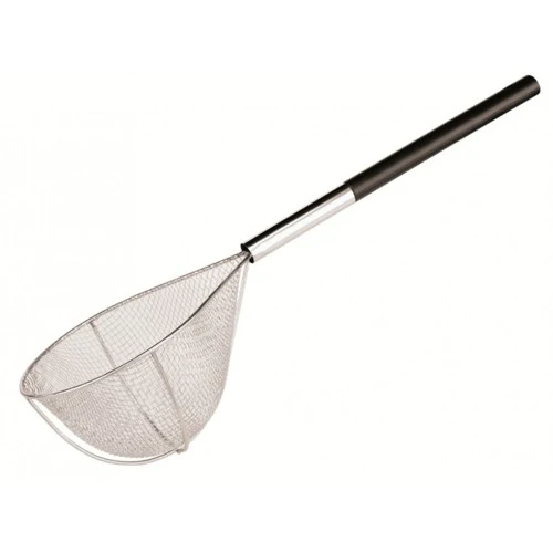 Colatutto inox gigante ø cm.32 manico abs cm.60