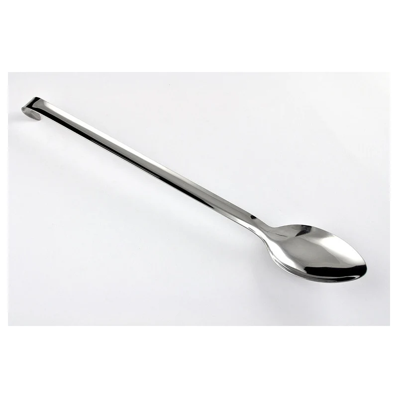 Cucchiaione inox unipezzo pesante cm.6 lunghezza cm.35.5 svanera