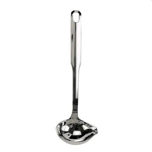 Mestolo inox per sughi e salse con manico forato