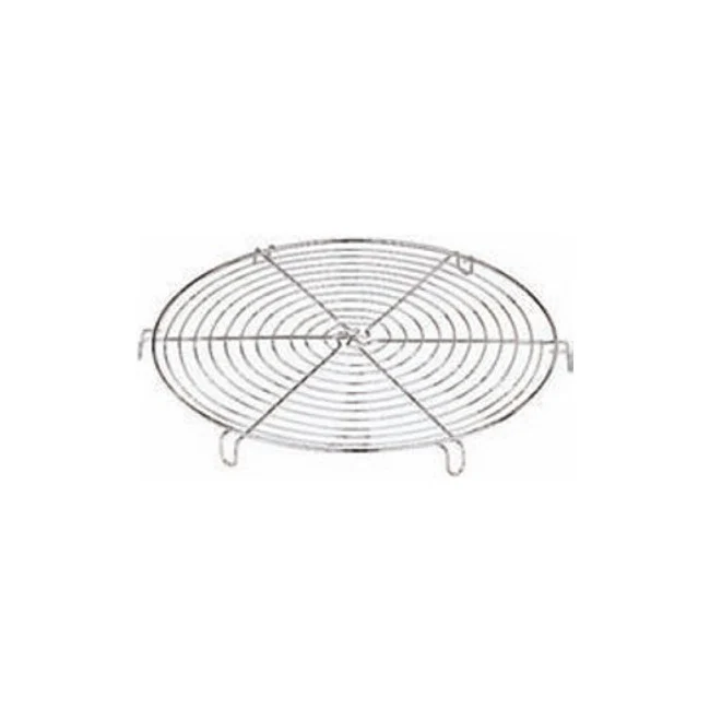 Griglia inox cromata di raffreddamento e glassaggio ø cm.30