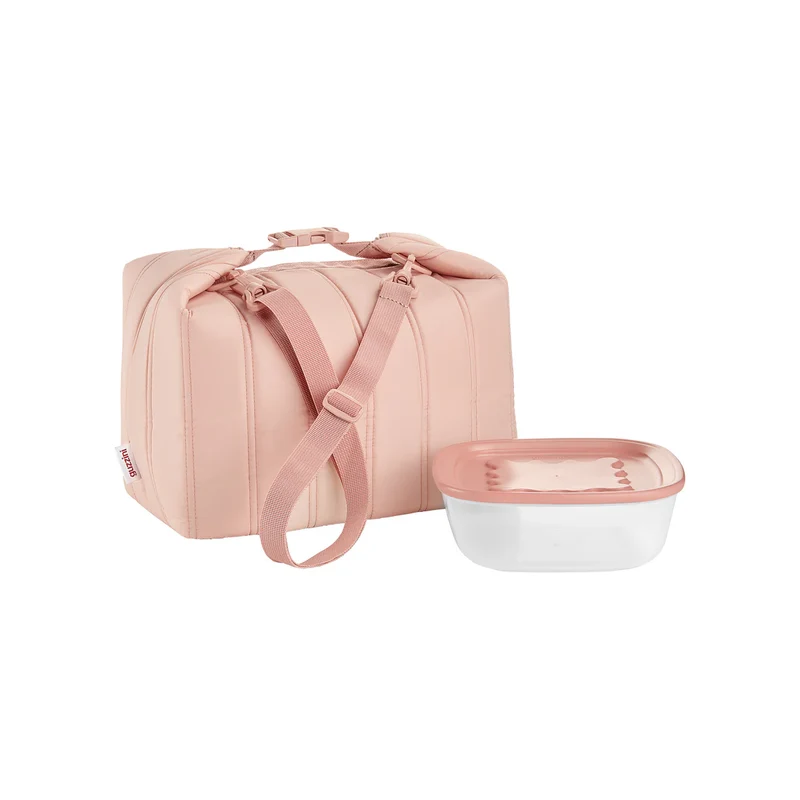 HANDY BIO - BORSA TERMICA CON CONTENITORE LARGE - Peach blossom pink