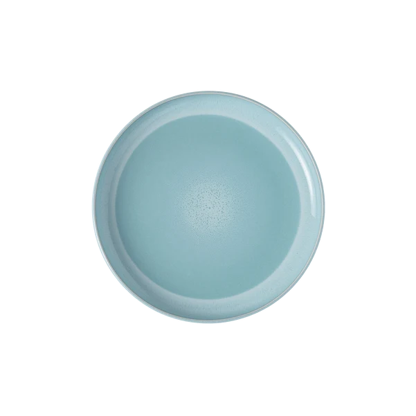 PERLEMOR Piatto Piano - Blu, Premium Porcelain