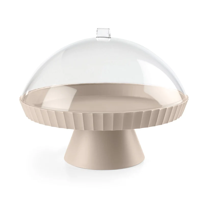 Agorà Alzatina, Campana e Palettina per Dolci - Moka Grey
